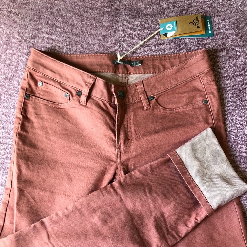 Prana Kara jean in Lacquered Rose